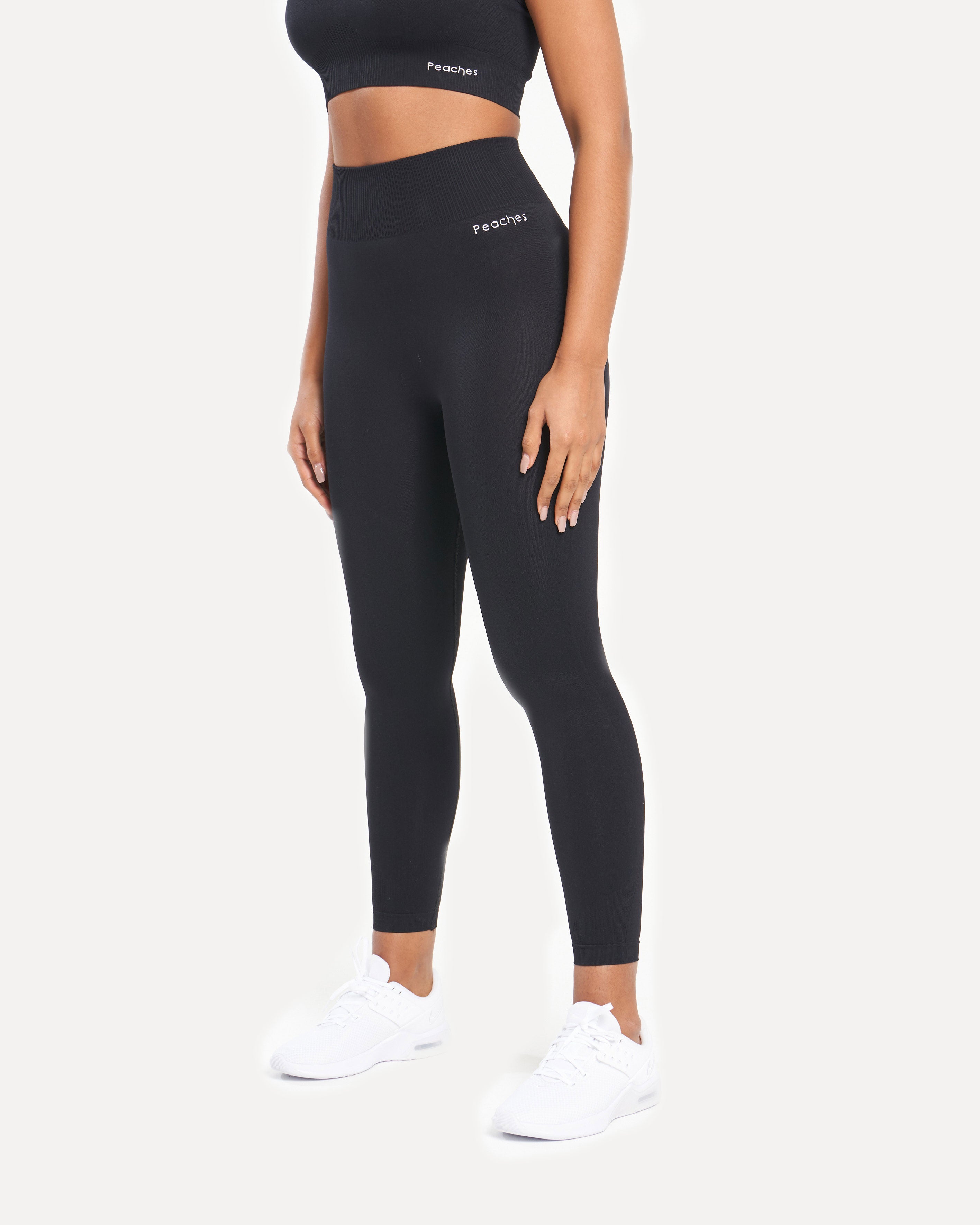 Black Seamless Leggings – Peaches Sportswear Black Seamless Leggings – Peaches Sportswear
