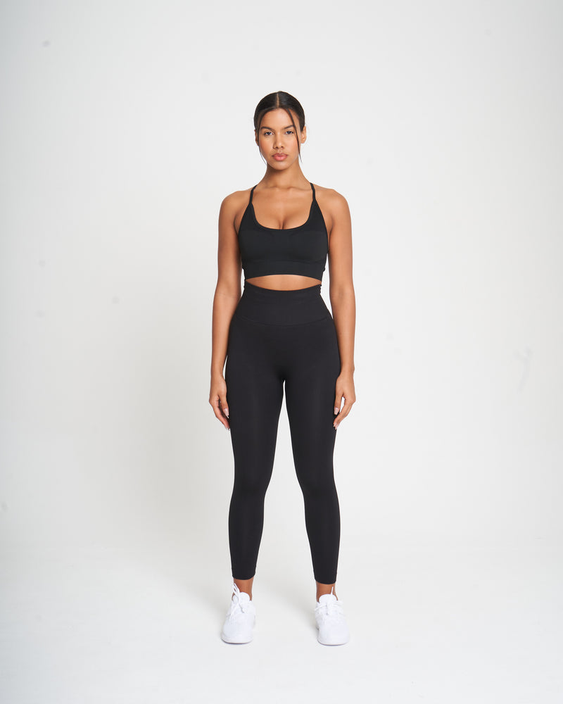 Black Seamless Sculpt Leggings